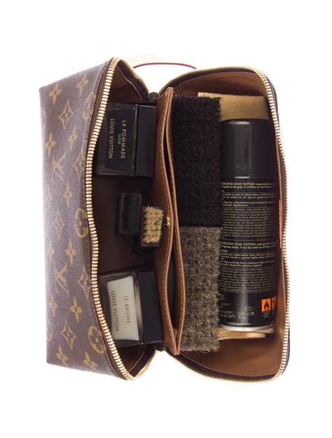 louis vuitton shoe care kit|louis vuitton leather product care.